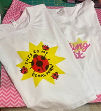 Ladybug This is My Final Form - Graphic Crop Top Tee