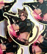 Image 1 of Catboy Leon! | Vinyl Sticker