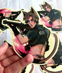 Image 2 of Catboy Leon! | Vinyl Sticker
