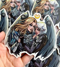 Image 2 of Moon Lesbians | Vinyl Sticker