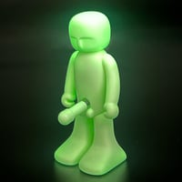 Image 2 of BARREL MAN "Glow In The Dark" 4.5 in