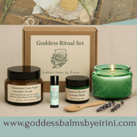 Goddess balms by Eirini Ritual set