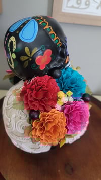 Image 1 of 🌸💀 Vibrant Floral Crown 💀🌸