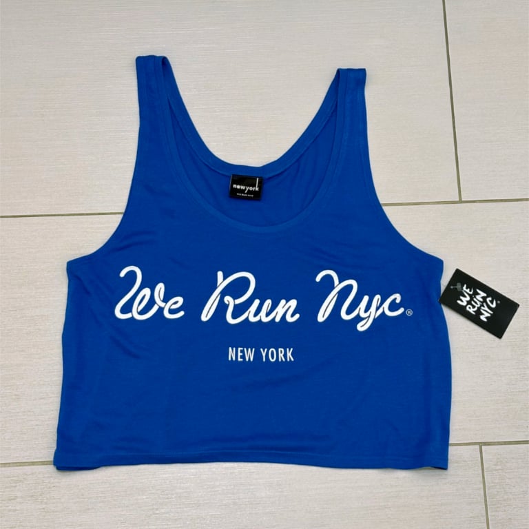 Image of WE RUN NYC Shoelace RB Tank Top