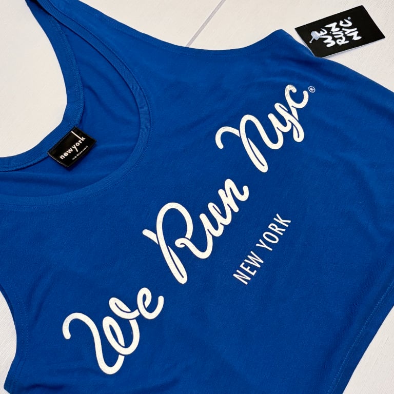 Image of WE RUN NYC Shoelace RB Tank Top