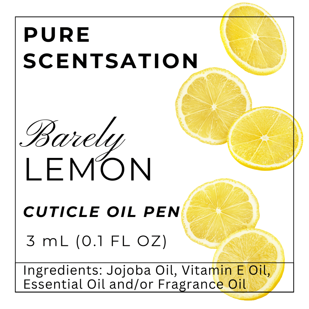 Image of Barely Lemon™ – Scented Cuticle Oil Pen