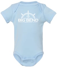 Image 2 of Rabbit Skins Infant Fine Jersey Bodysuit in Navy, Light Blue, Saltwater, Indigo, Orange