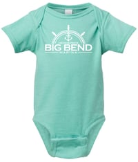 Image 3 of Rabbit Skins Infant Fine Jersey Bodysuit in Navy, Light Blue, Saltwater, Indigo, Orange