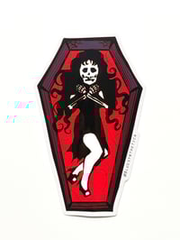 Coffin Girl Sticker