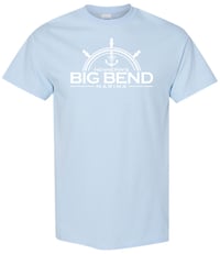 Image 2 of Gildan Youth T-Shirt in Navy, Light Blue, Saltwater, Indigo, Orange