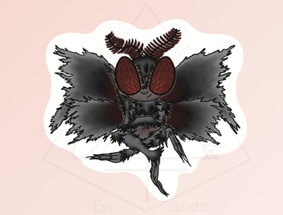 Image of Mothman - Sticker