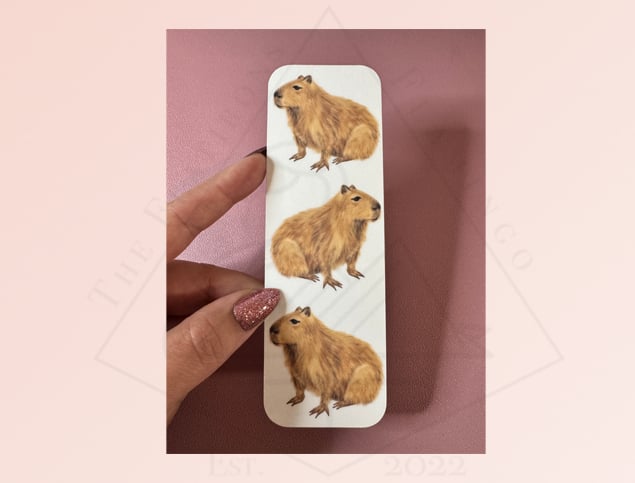 Image of Capybara - Bookmark