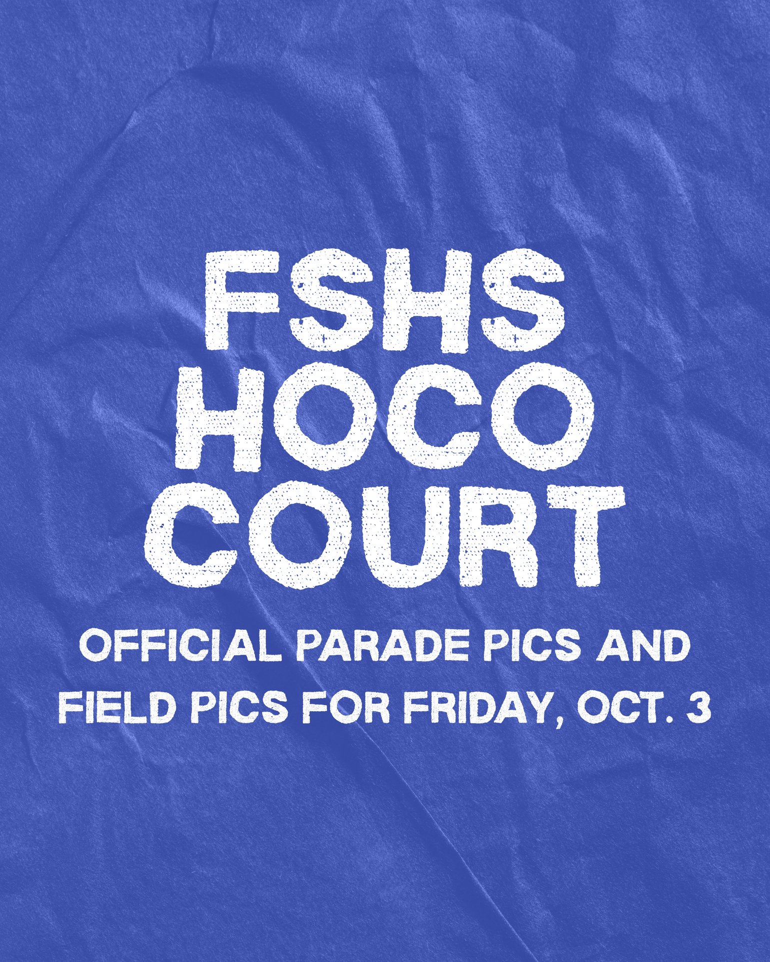Image of FSHS HOCO COURT BUNDLE for Friday, Oct. 3