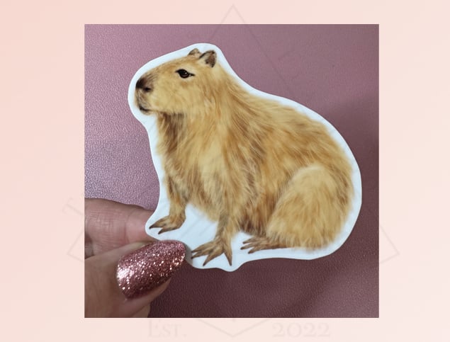 Image of Capybara - Sticker