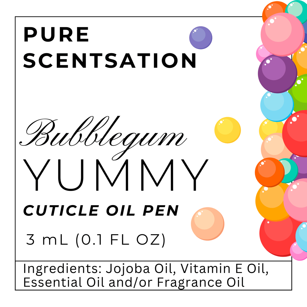 Image of Bubblegum Yummy™ Scented Cuticle Oil Pen