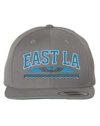 EAST LA Snapback Gunmetal Edition