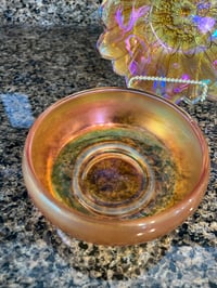 Image 2 of H-515 Carnival Glass  Duo