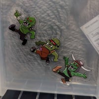 Image 3 of Happy Boyz - 5 inch Transparent Vinyl Sticker