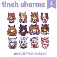 ꒰ Umamusume ꒱ 1 inch baby charms