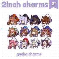 ꒰ Umamusume ꒱2inch  Gacha charms