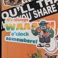 Image 2 of Margarita Orc - 4 inch Glossy Vinyl Sticker