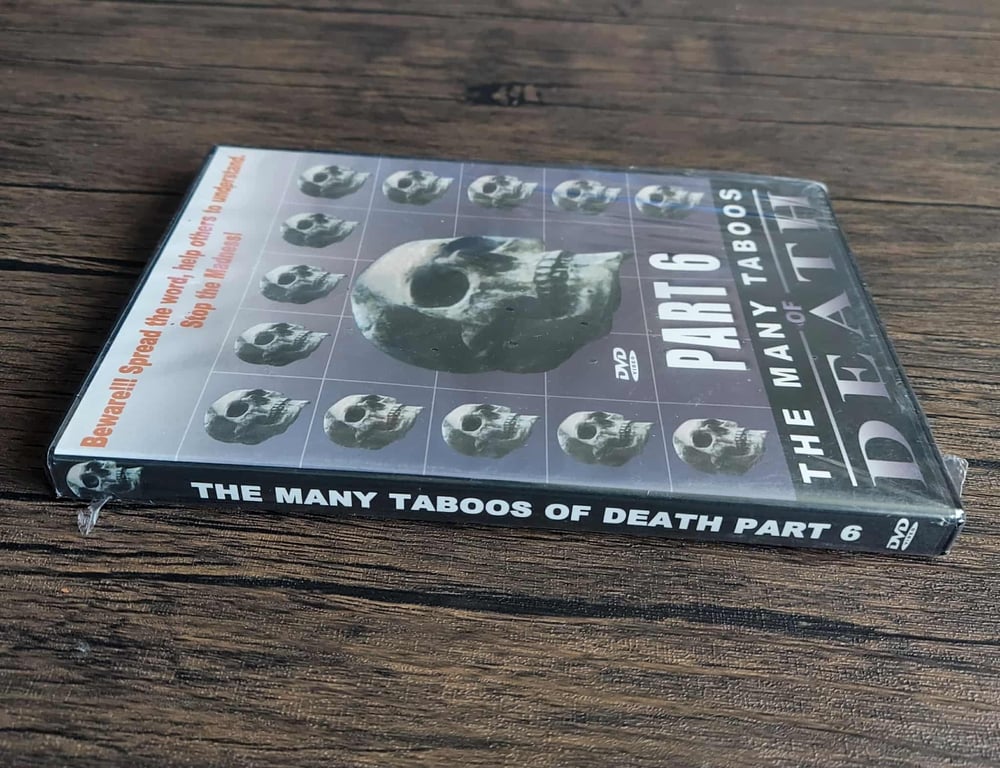The Many Taboos of Death DVDs - NEW/SEALED