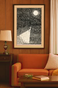 Image 1 of 'Moon' Large Poster Print
