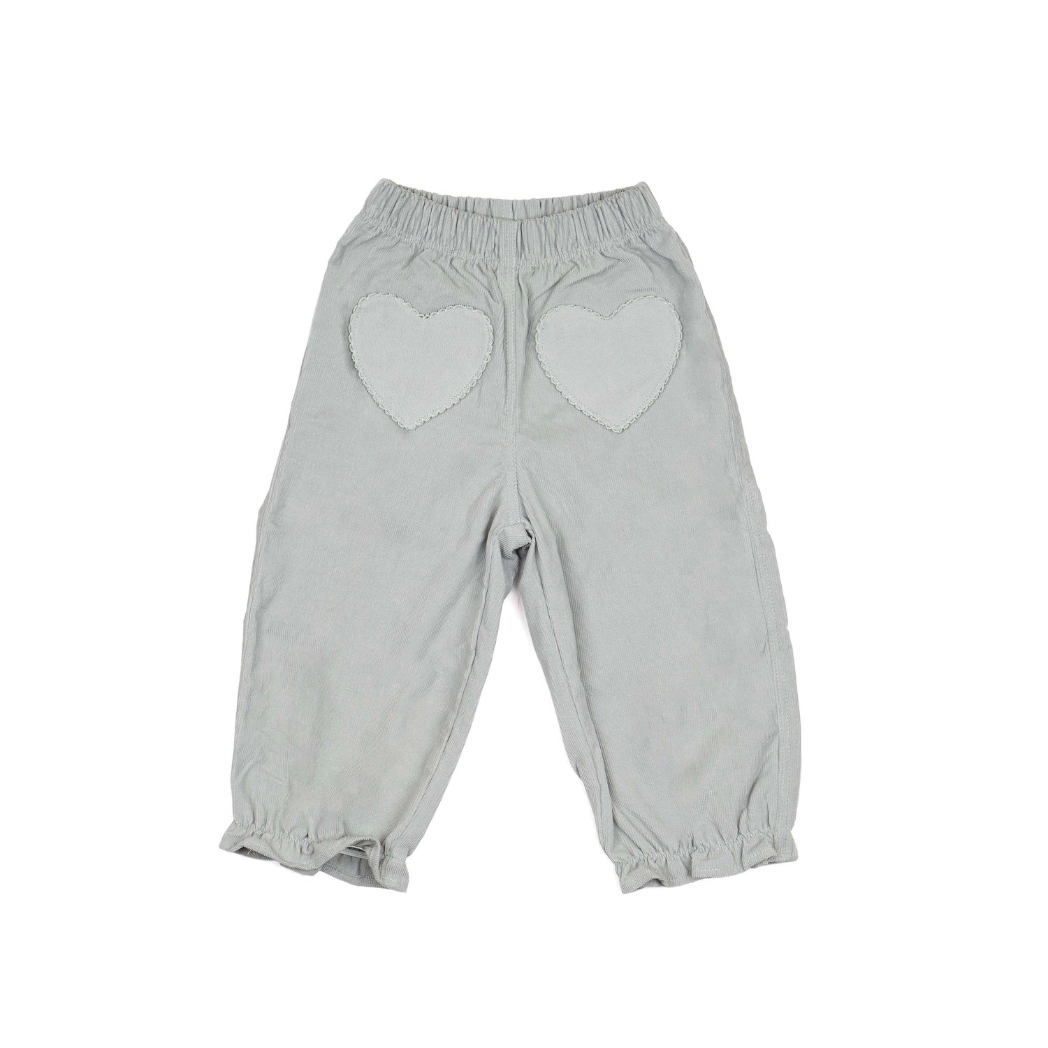 Image of Heart Pocket Pants - Silver Blue