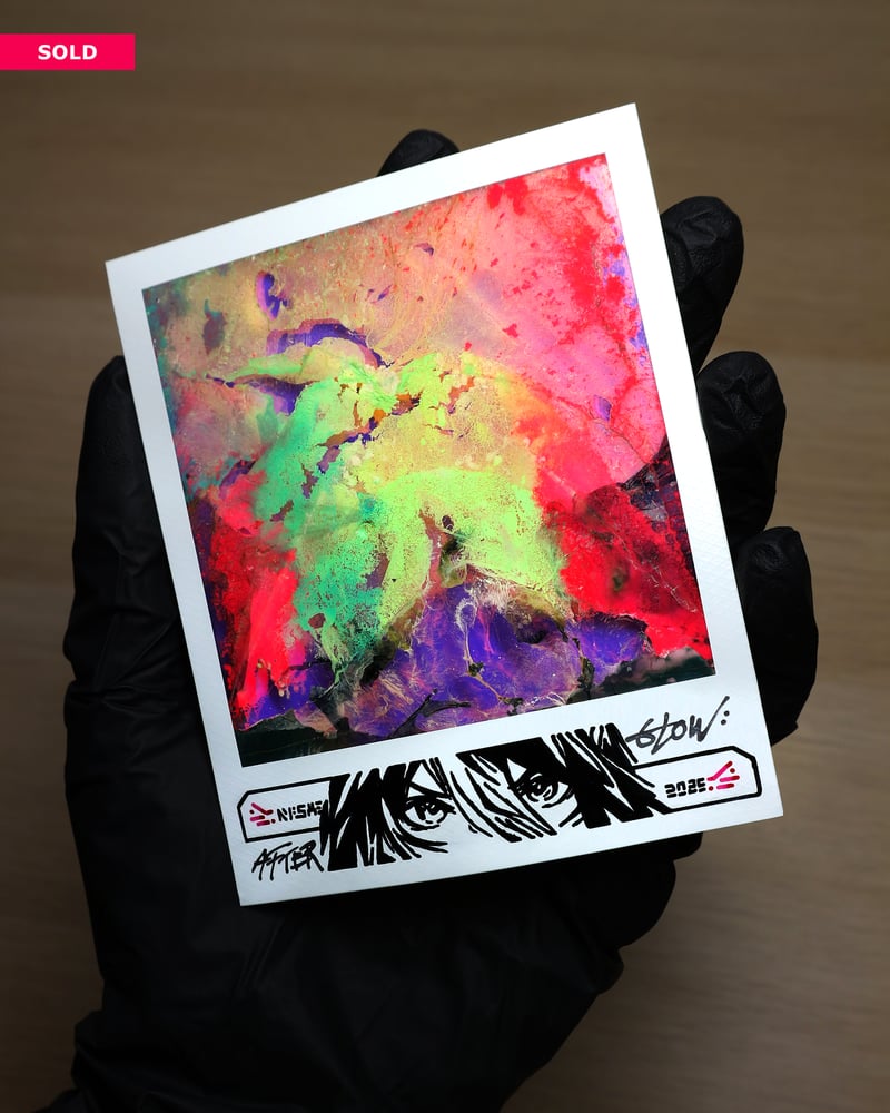 Image of IRIDESCENT Polaroïd "AFTERGLOW"