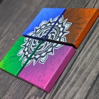 Image 2 of Mini Mandala Quadriptych Set #1