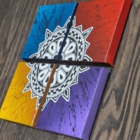 Image 2 of Mini Mandala Quadriptych Set #2