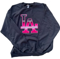 LA Sarape Pink Crewneck