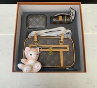 Image 2 of 3pc. LV Shoulder Bag Sets