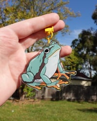 Image 1 of Froggy Keychain and Lanyard Keychain