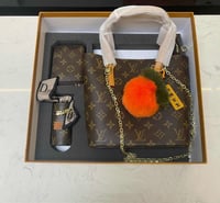 Image 3 of 3pc. LV Shoulder Bag Sets
