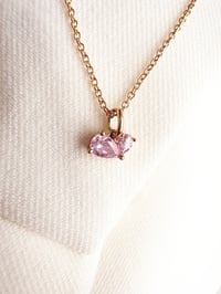 Collier Paulette - OCTOBRE ROSE