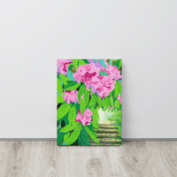 Image 1 of Soul opening walk - print on the thin canvas 
