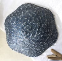 Image 12 of Rustic Wavy Paper Mache Bowl - Coastal art