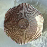 Image 14 of Rustic Wavy Paper Mache Bowl - Coastal art