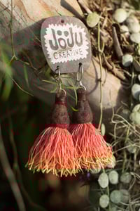 Image 1 of Pink & Brown Eucalyptus Blossoms