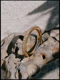 Image 1 of Erosion Ring 18K Gold