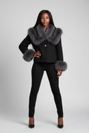 Image 1 of Black Chloe Jacket