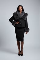 Image 3 of Black Chloe Jacket