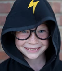 Image 3 of Wizard Cloak and glasses