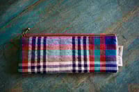 Image 2 of Fabric Slim Pencil Case | Zipper Pen Pouch | Zipper Glasses Case