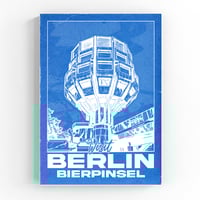 The Bierpinsel, Berlin – Limited Edition Cyanotype Print (A4)