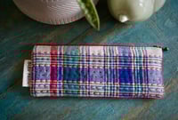 Image 5 of Fabric Slim Pencil Case | Zipper Pen Pouch | Zipper Glasses Case