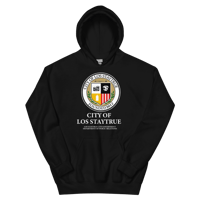 Image 1 of CITY OF LOS STAYTRUE HOODIE (BLACK)