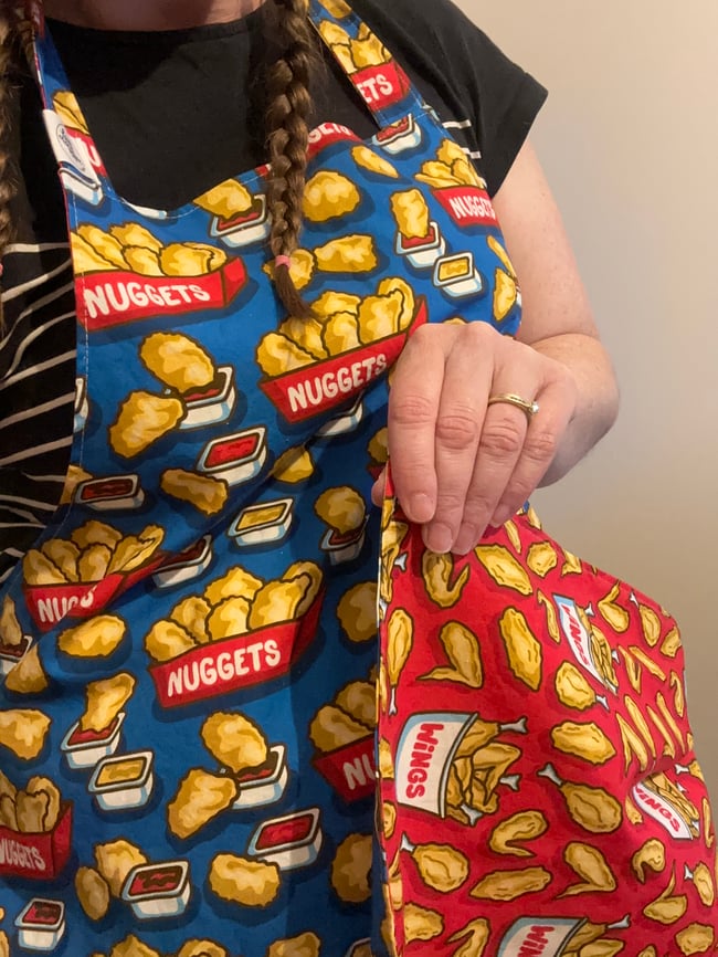 *Limited* Double Sided Apron - Chicken Nuggets and Wings