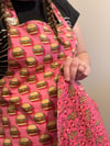 *Limited* Double Sided Apron - Gingerbread Men and Burgers